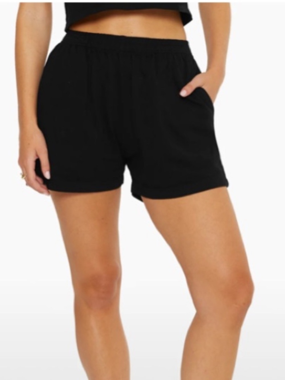 SET Active Easy Shorts Black XS